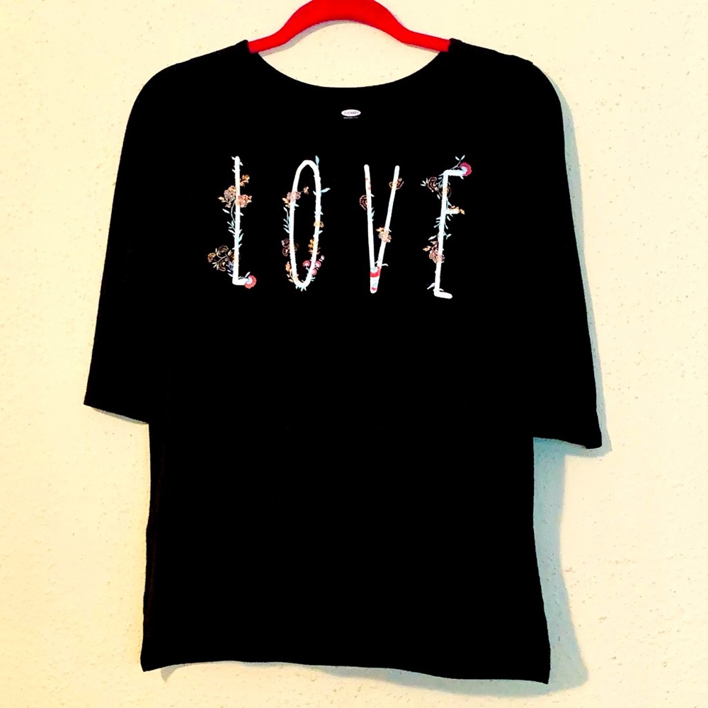Girls Old Navy Love Tunic 3/4 Sleeve XL/14